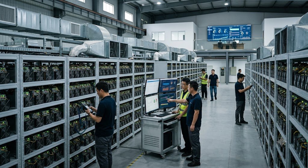 Helium Miner assembly and quality testing facility